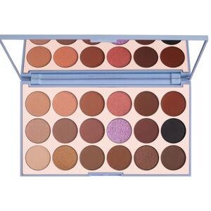 The Beauty BYBEL OG Neutral & Rose Velvet Eyeshadow Palette - Multi-Tone Shades
